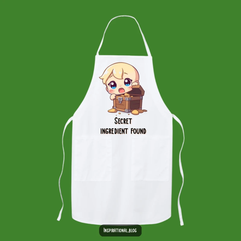 Funny Treasure Discovery Chef Apron: Cook Up Surprises with Humor