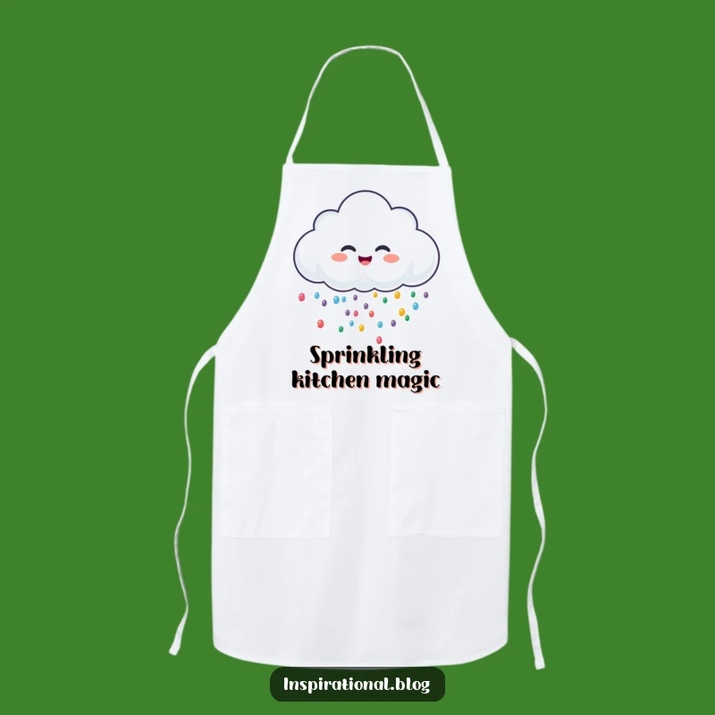 Funny Chef Cloud Apron: Giggle While You Cook, Sprinkle Fun, Great Gift!