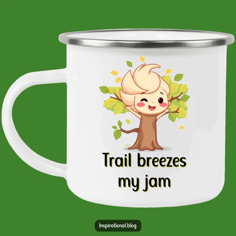 Funny Outdoor Wind Gust Camping Mug - Tree Adventure Gift