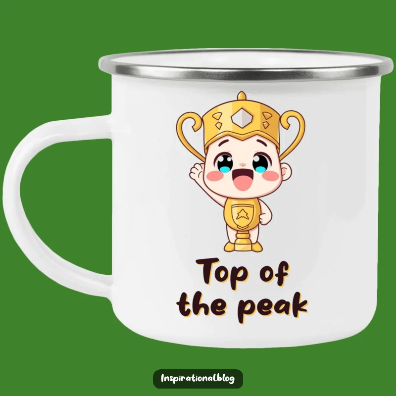 Funny Trophy Pride Camping Mug: Fuel Your Inner Champion