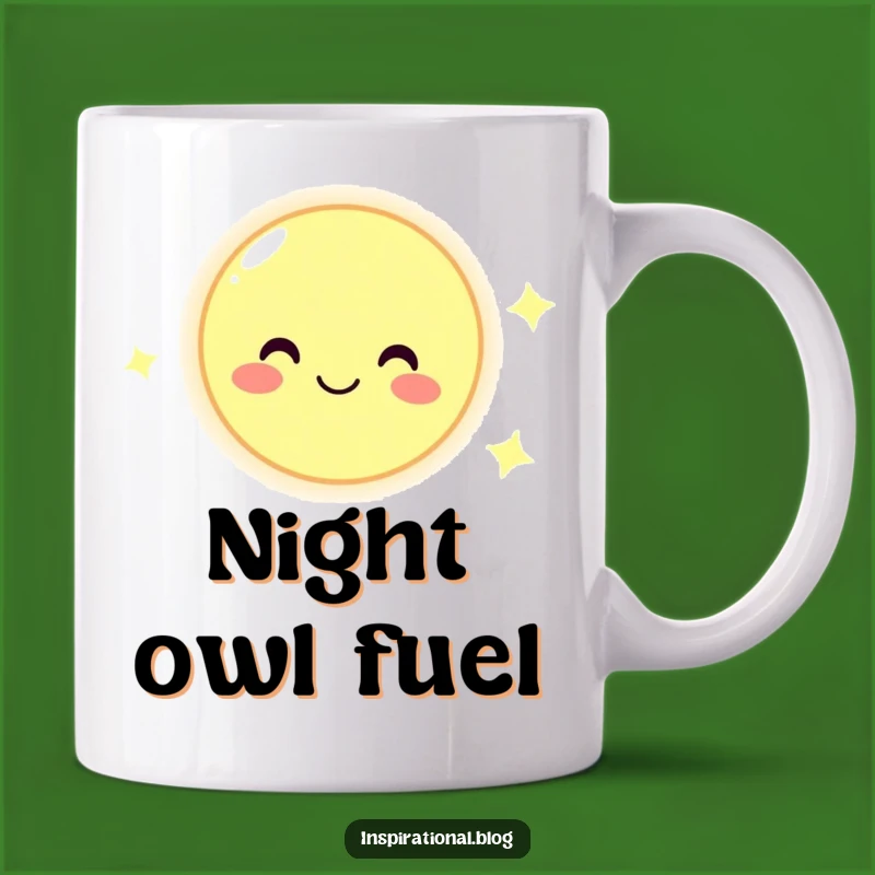 Funny Smiling Moon Mug: A Bright and Cheerful Gift for Lunar Lovers