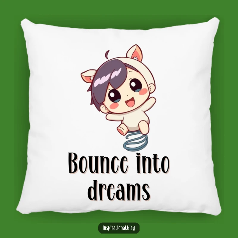 Funny Bouncing Character Pillow: Cozy Comfort with Pure Excitement from a Spring Rider