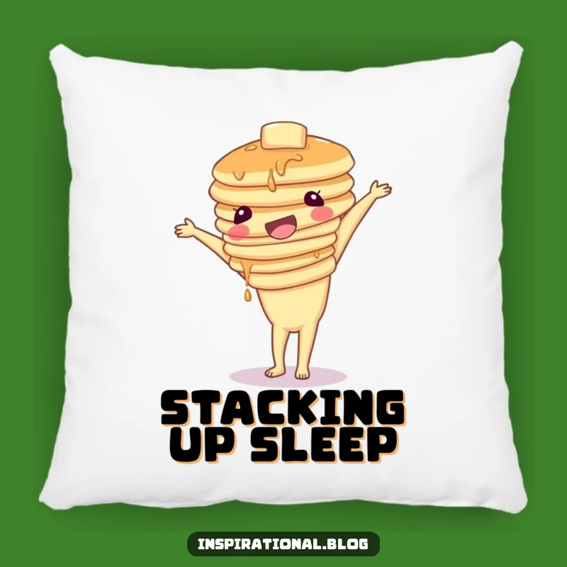 Funny Pancake Handstand Pillow: Cozy Breakfast Comfort & Gift