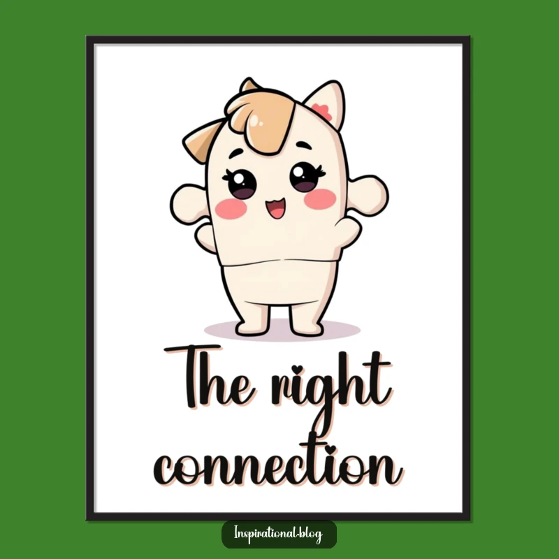 Funny Puzzle Piece Digital Art - Playful Fit Downloadable Print Gift