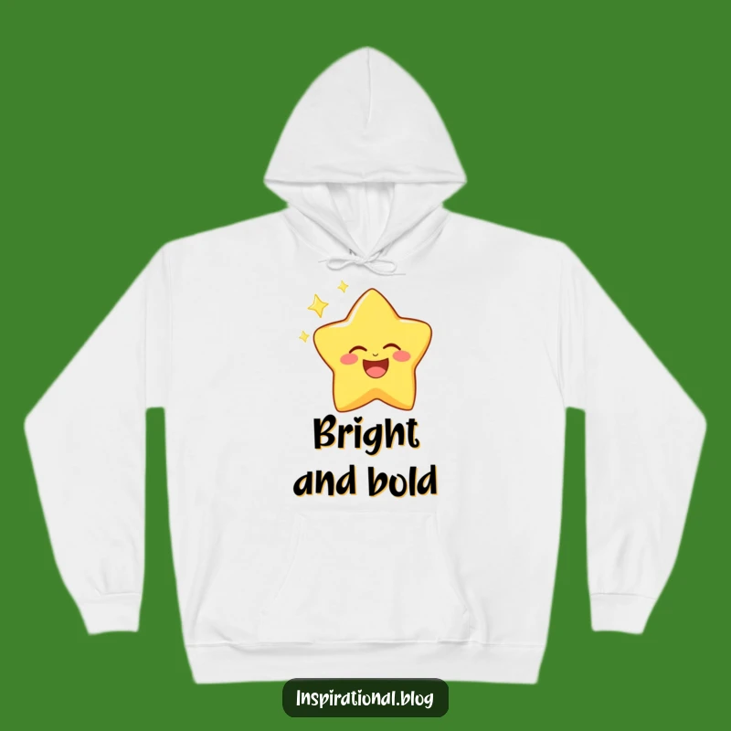 Cozy Funny Star Hoodie - Warm Twinkling Joyful Gift