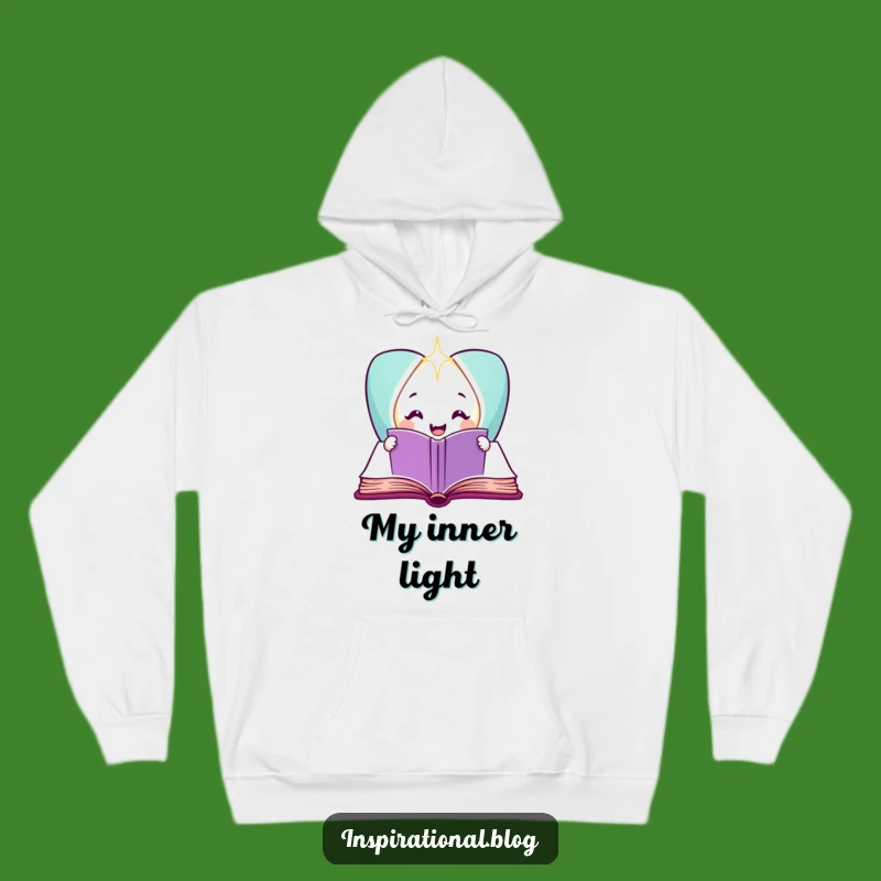 Funny Book Character Hoodie - Cozy Magic for Readers Gift