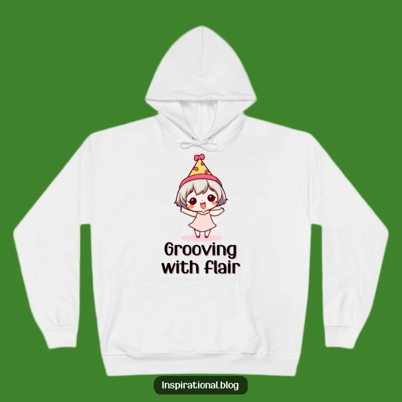 Funny Dancing Character Hoodie: Cozy Festive Fun and Silly Comfort Gift