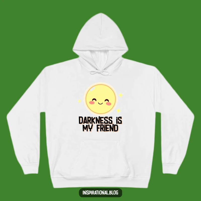 Funny Smiling Moon Hoodie: Cozy Up with Celestial Comfort and Humor