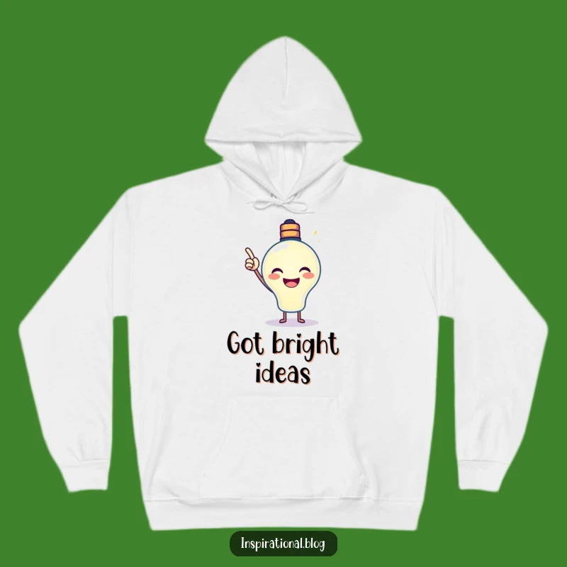 Funny Lightbulb Hoodie: Cozy Up with Brilliant Inspiration