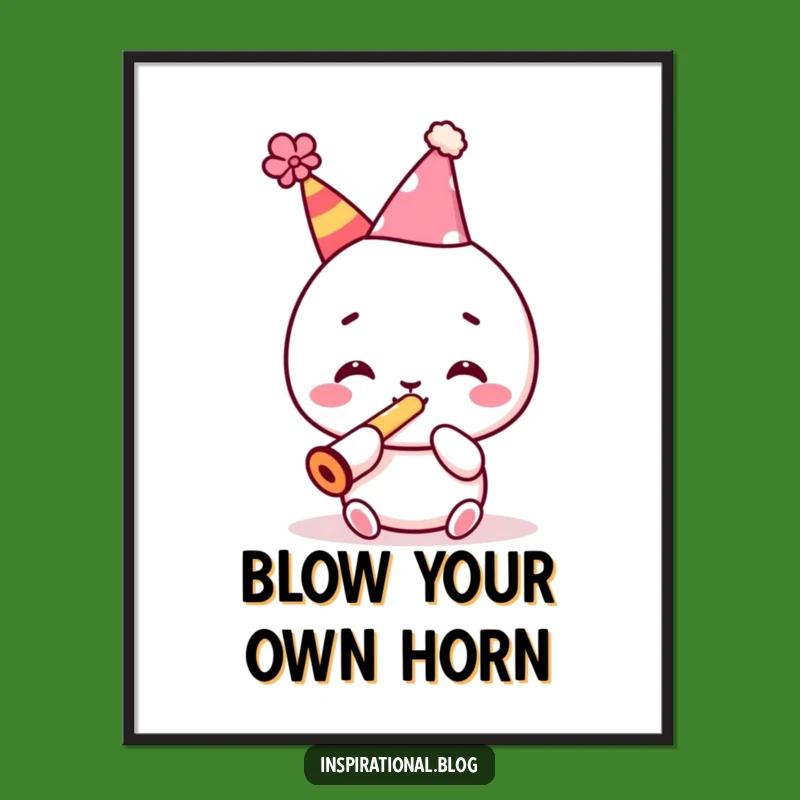 Free Printable Party Kawaii Wall Art - Funny Downloadable Decor for Fun