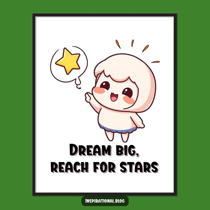 Free Printable Star Burst Art: Funny Character Downloadable Wall Decor