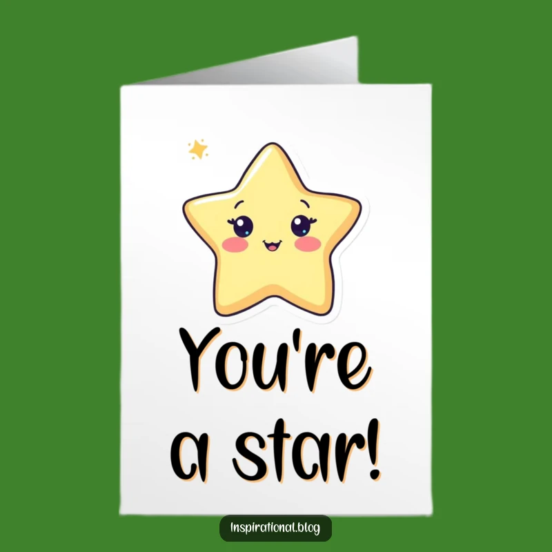 Free Printable Birthday Card: Star Drawing Pen - Downloadable Fun