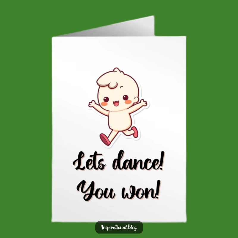 Free Printable Happy Kawaii Congrats Card - Funny Downloadable Success Gift