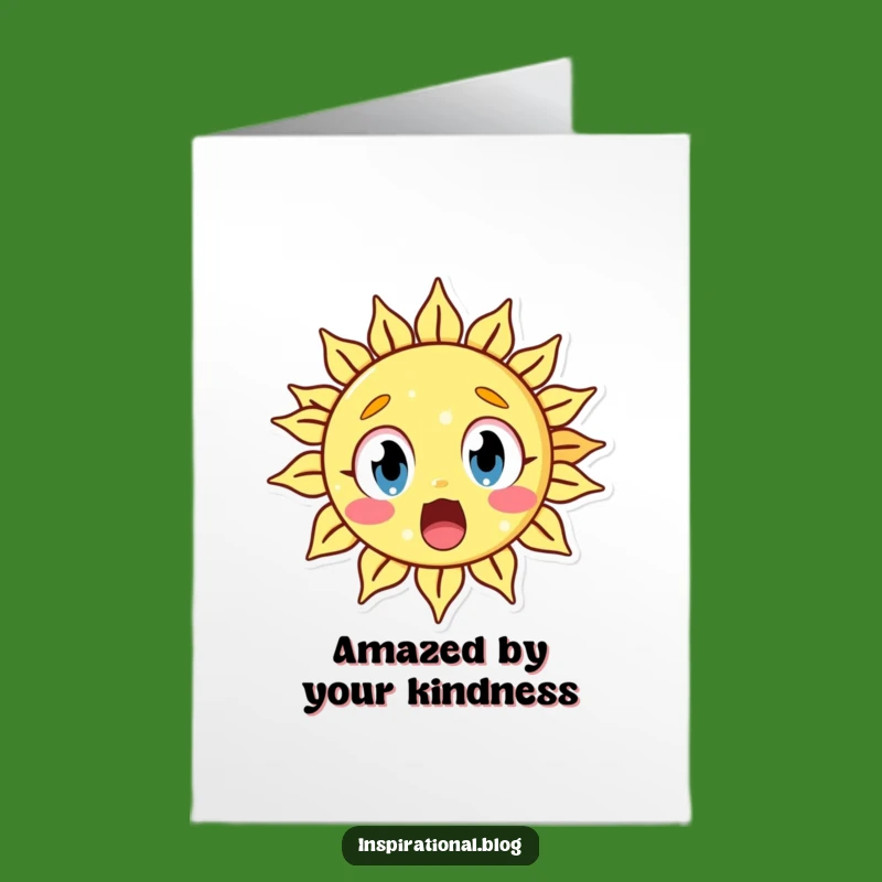 Free Printable Sun Thank You Card: Unexpectedly Funny Downloadable Gift of Gratitude!