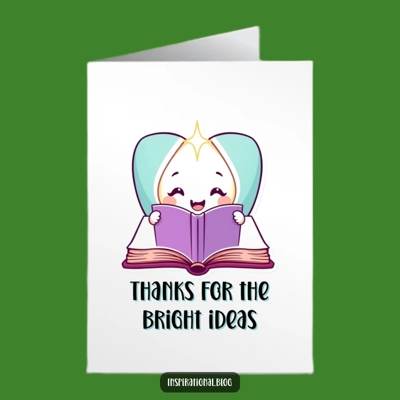 Free Printable Book Thanks Card - Open Heart Filled with Gratitude