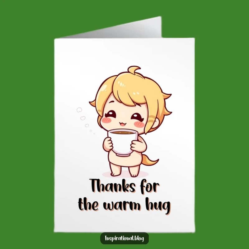 Free Printable Thank You Card: Tea Offering, Grateful Comfort!