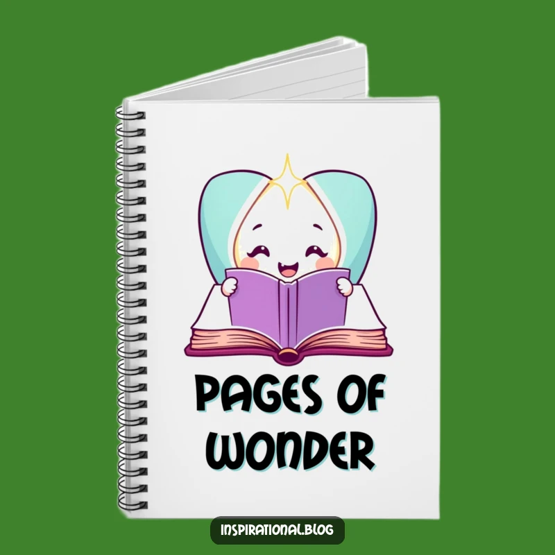 Funny Book Character Notebook - Journal for Stories and Light Gift