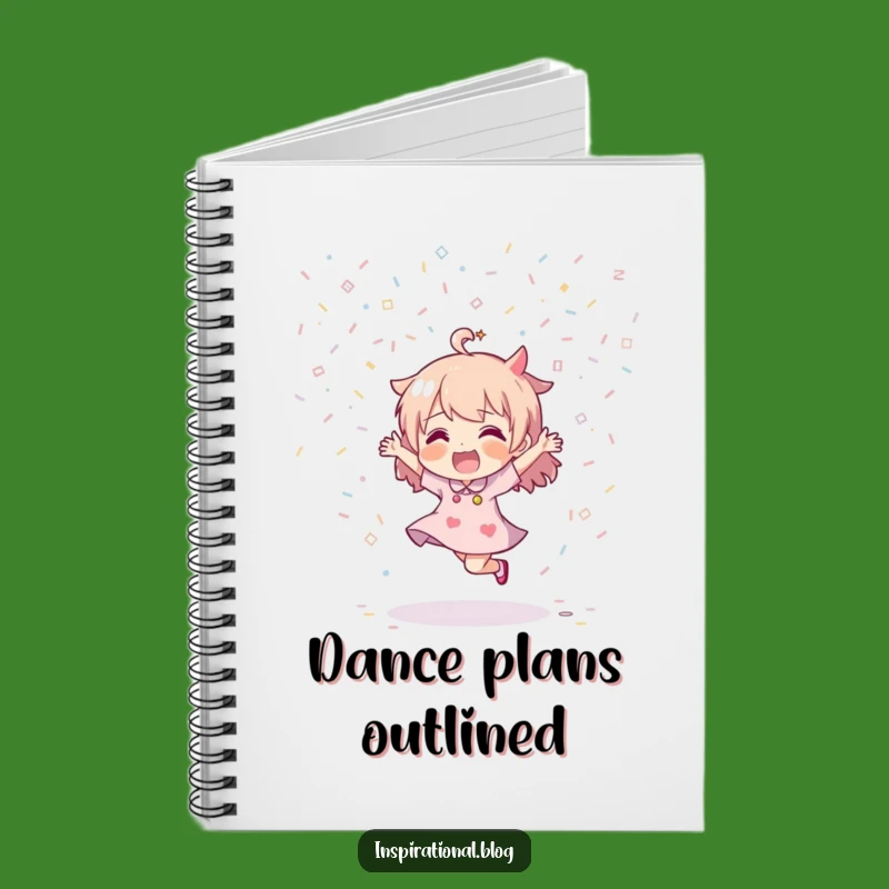 Funny Confetti Dance Notebook: Journal Your Celebratory Moments