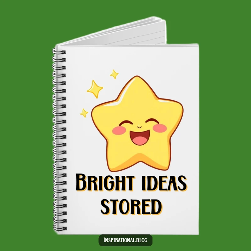 Funny Star Notebook - Jot Down Bright Twinkling Ideas