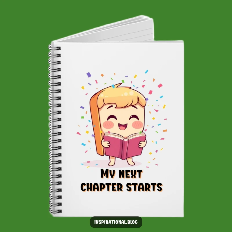 Funny Book Character Notebook: Jot Down Ideas with Confetti Cheer