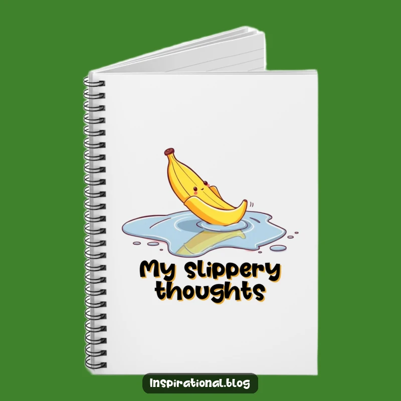 Funny Slipping Banana Peel Notebook: Jot Down Hilarious Ideas