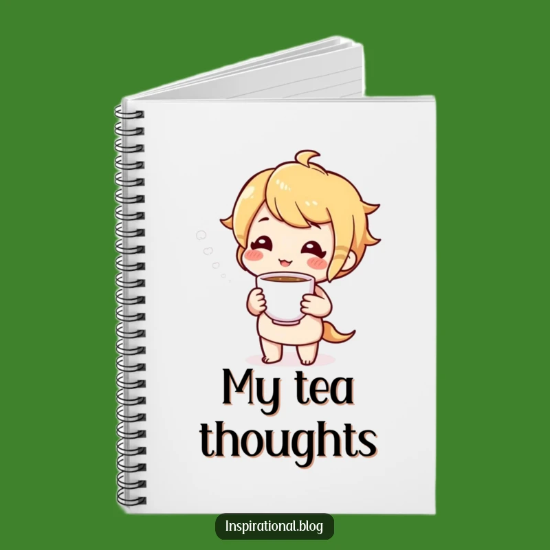Funny Tea Break Notebook: Jot Down Refreshing Ideas