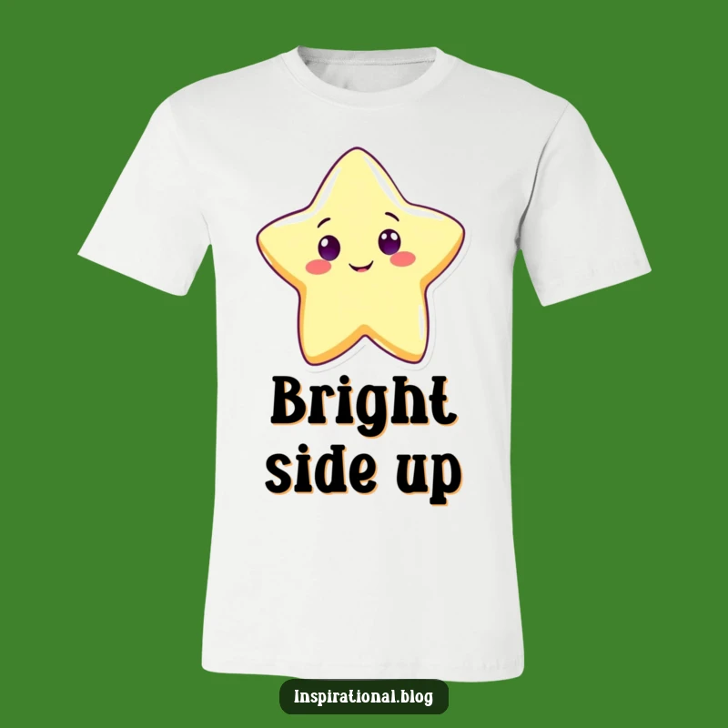 Funny Cute Star T-Shirt: Bright Shining Character Tee, Ideal Funny Gift