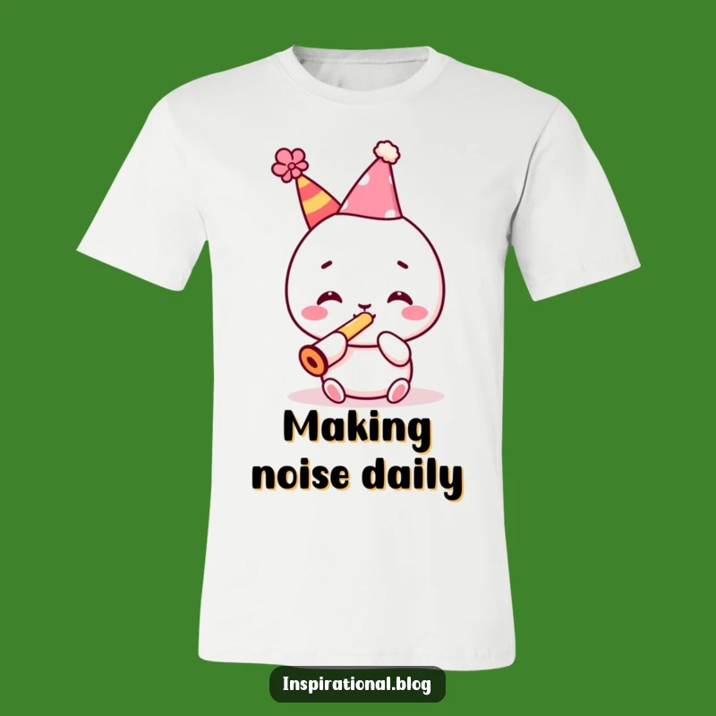 Funny Kawaii Party T-Shirt - Kazoo Player Tee, Hilarious Gift Idea