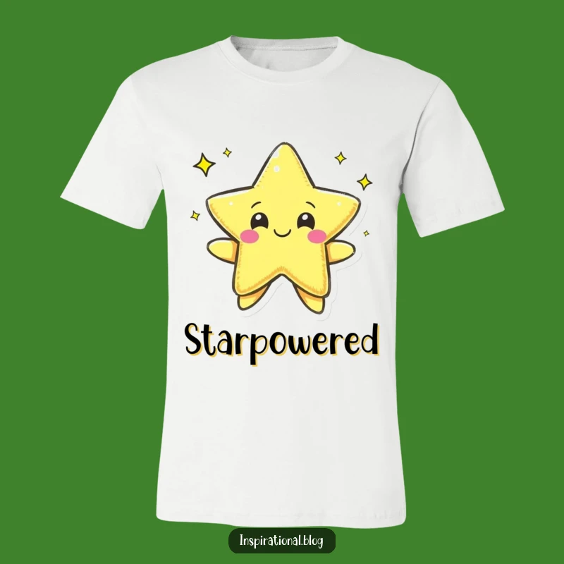 Funny Pen Character T-Shirt: Cheerful Star Art, The Ultimate Funny Gift