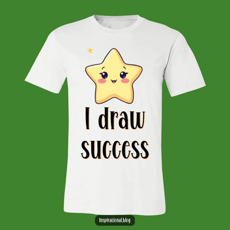 Funny Pen Drawing Star T-Shirt - Cheerful Artist Tee Gift