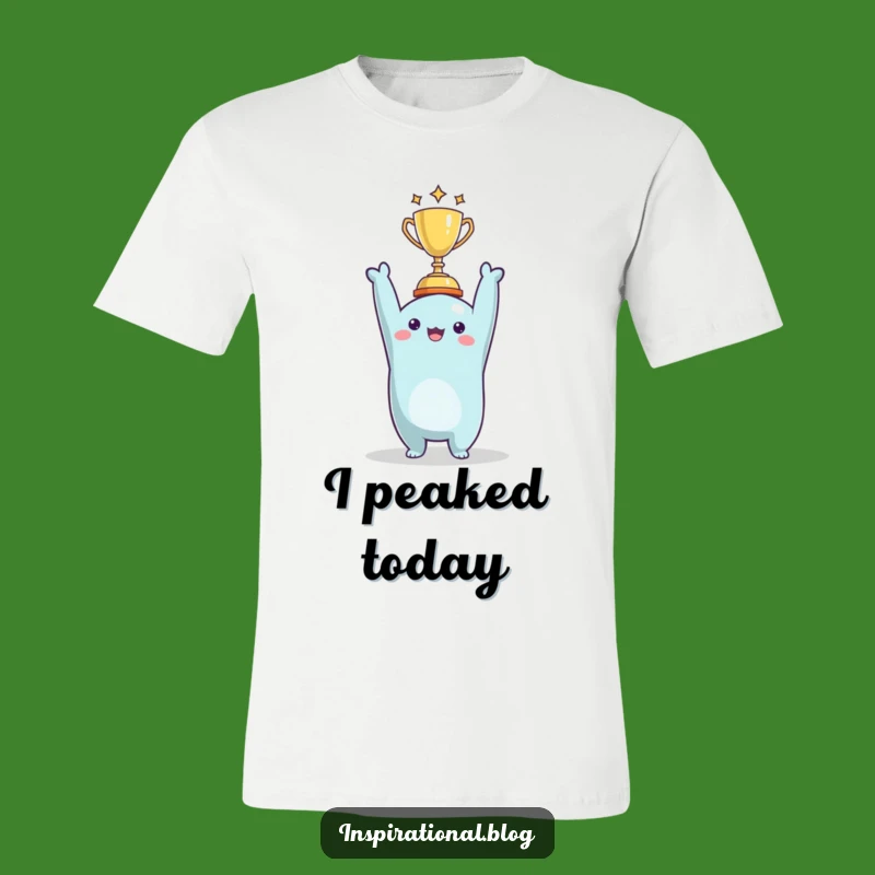 Funny Triumph T-Shirt: Tiny Trophy Winner Tee for Braggers