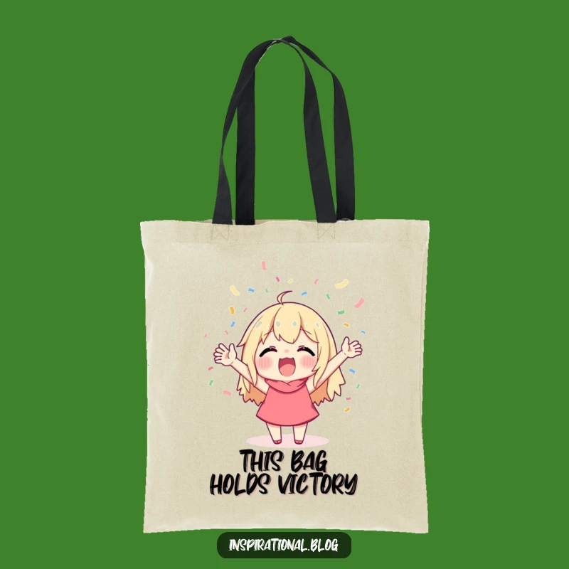 Funny Cheerful Confetti Tote Bag - Carry the Party Everywhere!