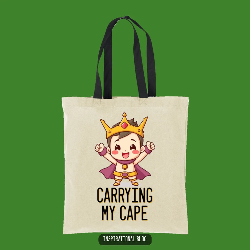 Funny Hero Tote Bag: Carry Your Triumphs with Pride
