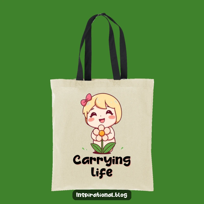 Funny Planting Tote Bag: Carry Your Gardening Tools with Flair